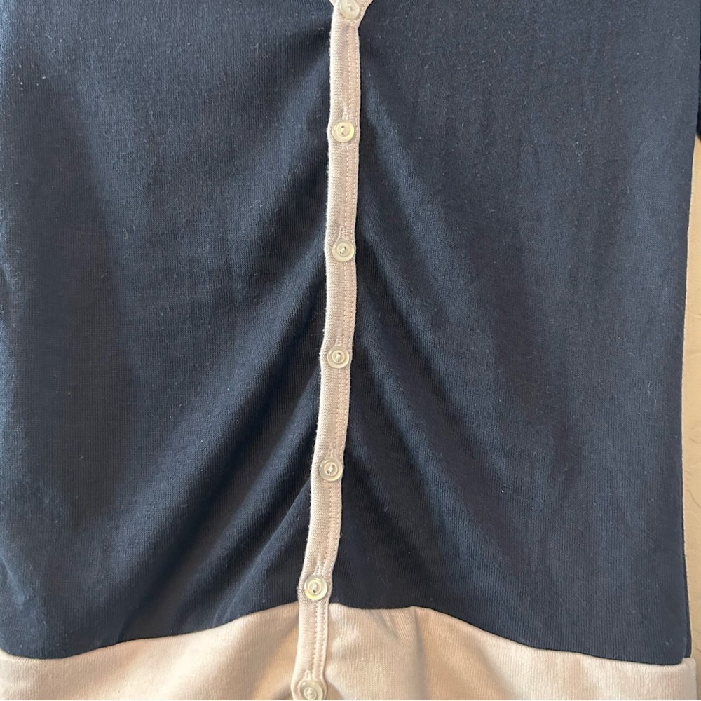 Her Universe Dr Who Tardis Union Jack navy blue cardigan sweater size medium - Picture 5 of 16